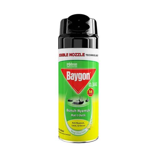 BAYGON Aerosol Citrus Fresh 200 ml