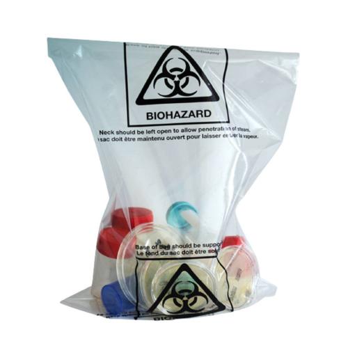 Gosselin Biohazard Logo Printed Autoclave Bags Cat No SA21-10 100 pcs