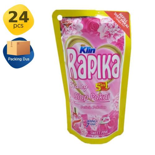 SO KLIN Rapika Biang Sweet Pink Pouch 250 ml 1 Karton (24 Pcs)