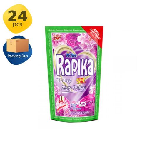 SO KLIN Rapika Biang Passionate Purple Pouch 250 ml 1 Karton (24 Pcs)