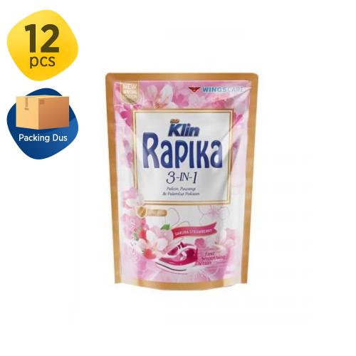 SO KLIN Rapika Iron Aid Sakura Strawberry 400 ml 1 Karton (12 Pcs)