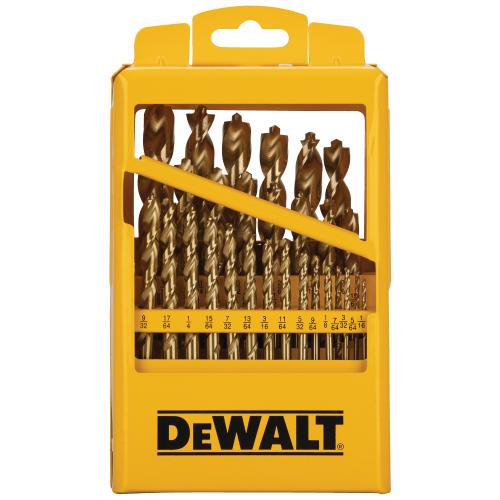 DEWALT Jobber Length Drill Set 29 Pc HSS [DW1369]