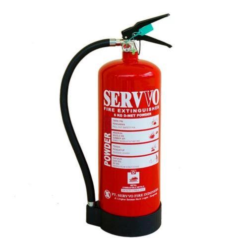 SERVVO Fire Extinguisher Dry Chemical Powder D-MET P 1200 D