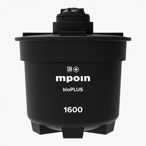 MPOIN Tangki Air Bioplus 1600 Black