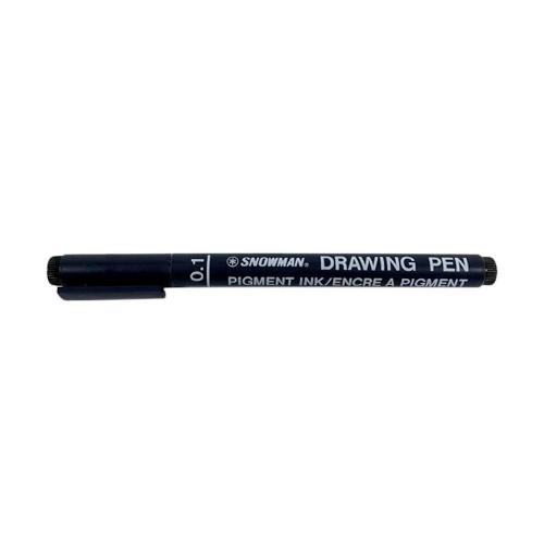 SNOWMAN Drawing Pen FT-700 0.1 Black