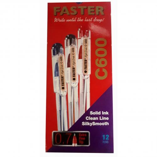 FASTER 0.7 Extra Fine C600 - Black