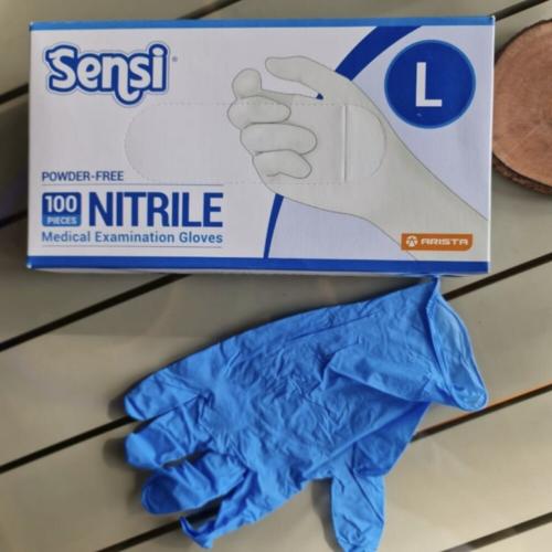 SENSI Gloves Nitrile Powder-Free L