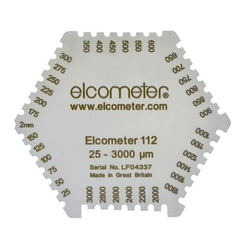 Elcometer 112AL Punched Wet Film Combs (Aluminium)