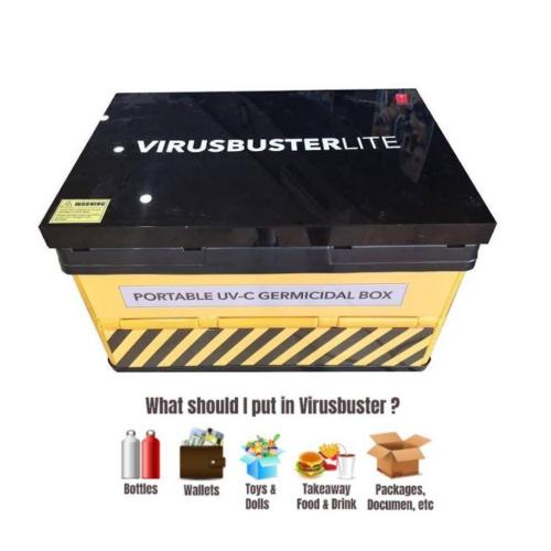 Lightbridge Mobile UVC Box Mobile Foldable UVC Sterilizer Box with Timer