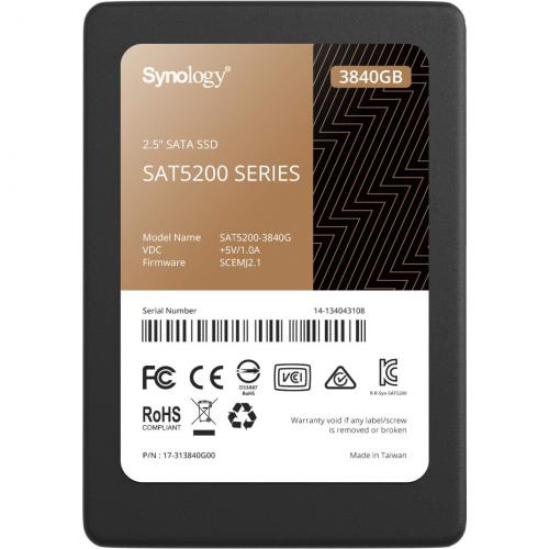 SYNOLOGY Solid State Drive 2.5" SATA 3840Gb [SAT5200-3840G]