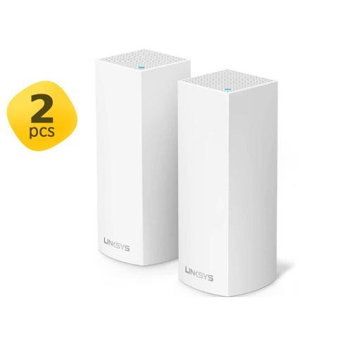 LINKSYS Velop Tri-Band AC4400 Mesh WiFi System 2 Pack WHW0302-AH