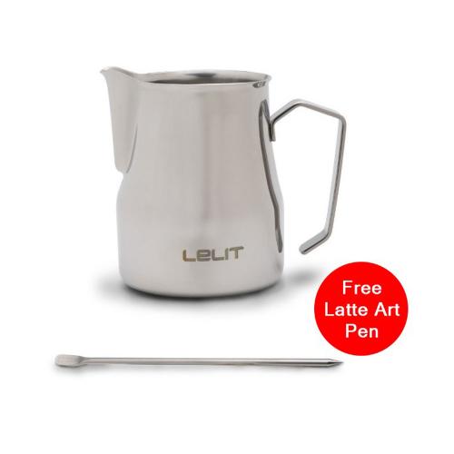 Lelit Milk Jug Kit 350 ml & Latte Art Pen PLA301S