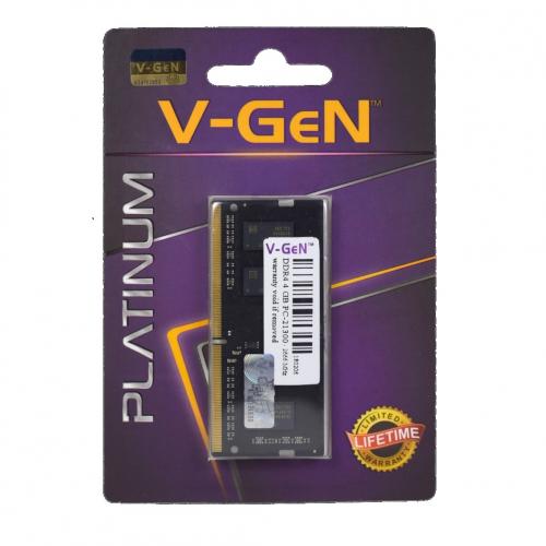 V-GEN SO-DIMM Platinum 4GB DDR4 266MHz PC-21300