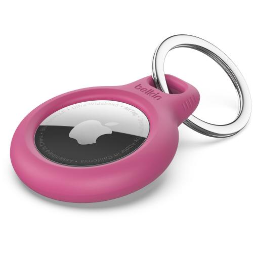 BELKIN Secure Holder with Key Ring for Apple AirTag [F8W973btBLU] - Blue