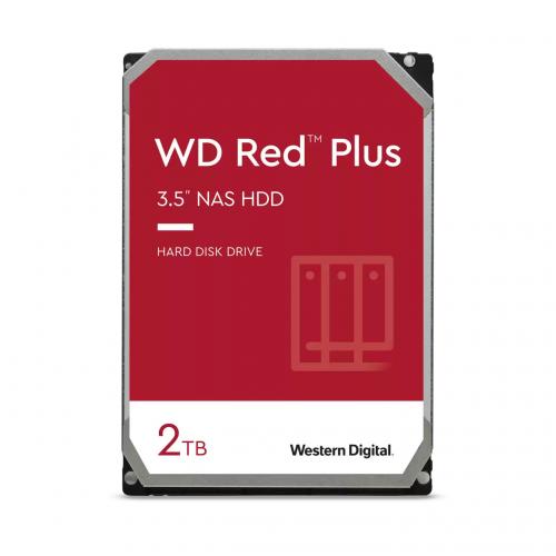 WD Red Plus NAS Hard Drive 3.5" 2TB [WD20EFZX]
