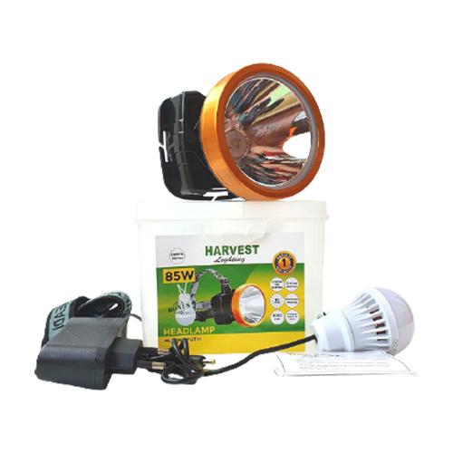 HARVEST Headlamp LED 85W Rechargeable