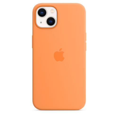 APPLE iPhone 13 Silicone Case with MagSafe [MM243FE/A] - marigold