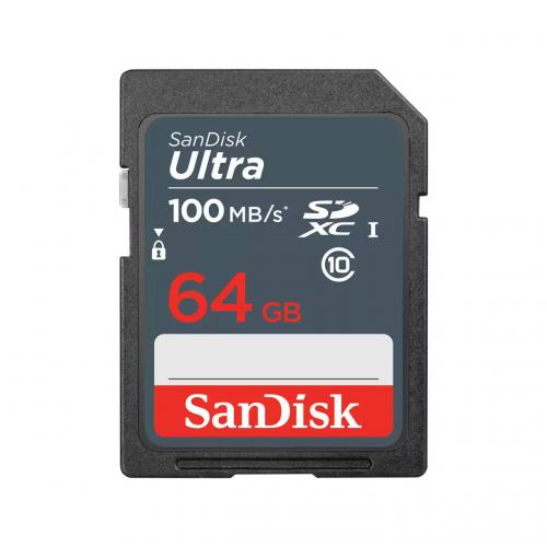 SANDISK Ultra SDXC UHS-I Class 10 64GB [SDSDUNR-064G-GN3IN]