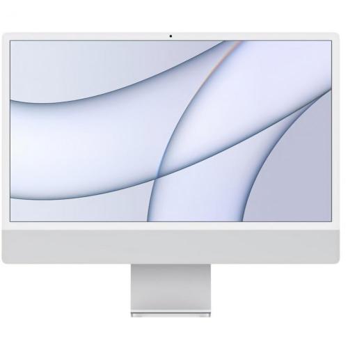 APPLE iMac 2021 24 Inch (Apple M1, 8GB, 256GB) [MGTF3ID/A] - Silver