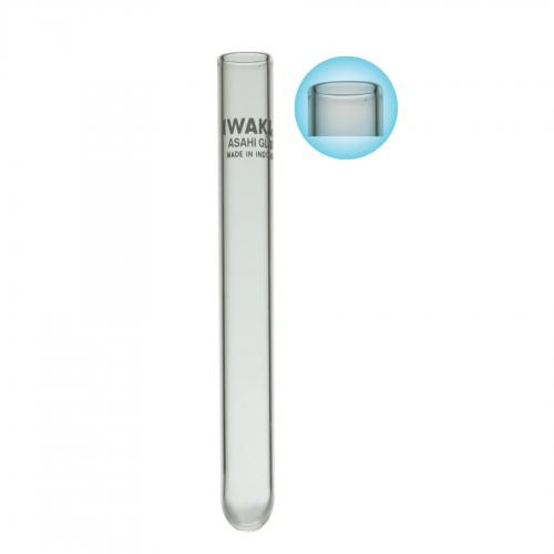 IWAKI Glass Ware with Rim Test Tube TEST16.5NP 20 ml