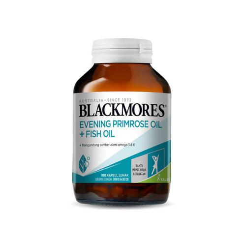 BLACKMORES Evening Primrose Oil + Fish Oil 100 Tablets