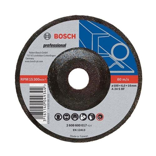 BOSCH Metal Grinding Disc Expert Range 100 mm A 24 S BF
