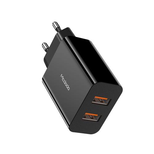 MCDODO CH-8910 QC3.0 Dual USB Port Charger Black