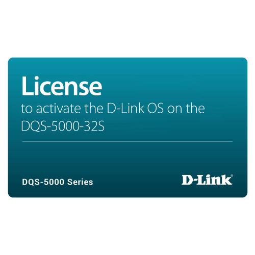D-LINK OS Activation License DQS-5K-32S-DC-LIC