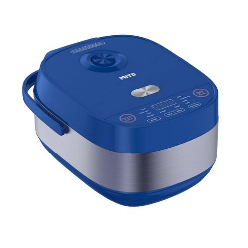 MITO Digital Rice Cooker R7 Glow 2 liter Blue Silver