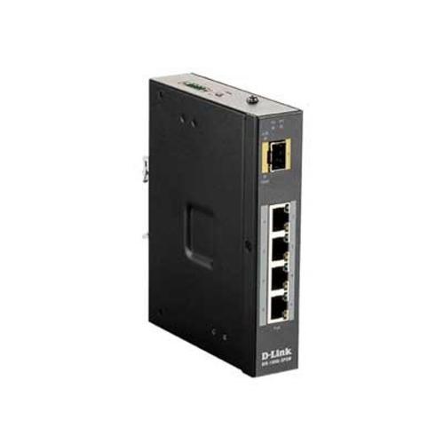 D-LINK 5 Port Gigabit Unmanaged Industrial PoE Switch DIS-100G-5PSW