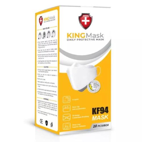 KINGMask KF94 Premium Mask 20 pcs Black