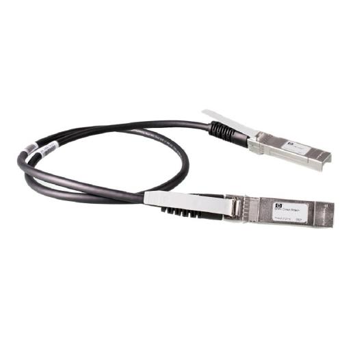 HPE FlexNetwork X240 10G SFP+ to SFP+ 0.65m Direct Attach Copper Cable [JD095C]