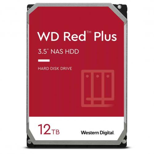 WD Red Plus NAS Internal Hard Drive 3.5" 12TB [WD120EFBX]