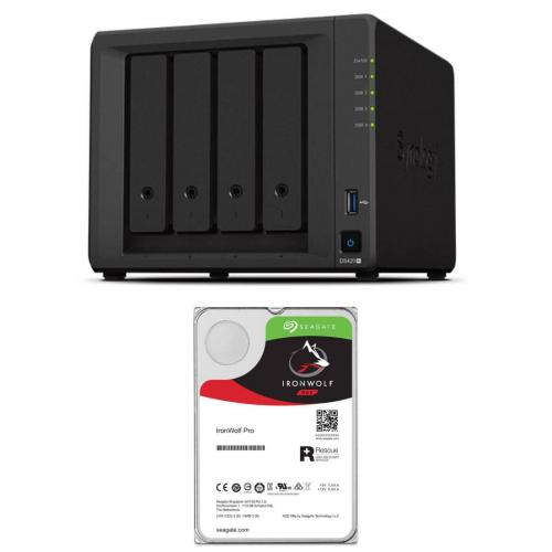 SYNOLOGY DiskStation DS420+ + Ironwolf Pro 12TB