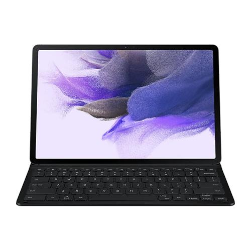 SAMSUNG Book Cover Keyboard Slim for Galaxy Tab S7+ | S7 FE EF-DT730UBEGWW Black