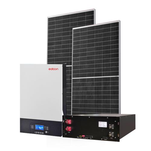 Edcon Off-Grid Solar Power Package System 5.000 Watt