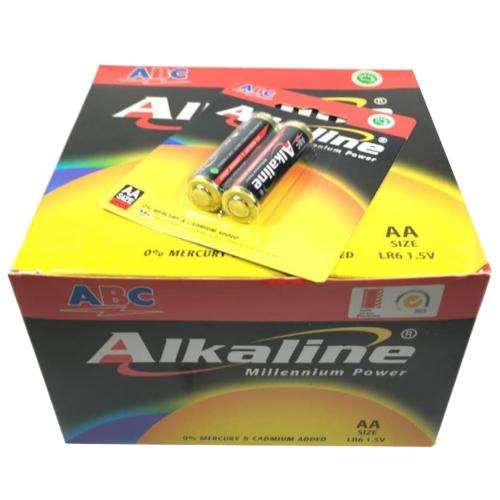 ABC Alkaline Battery AA 1 Box 24 Pairs