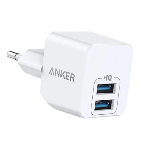 ANKER Wall Charger Anker Powerport Mini Dual Port A2620 White