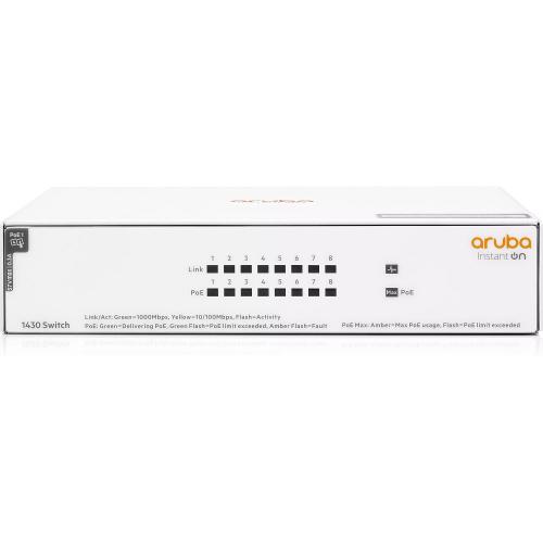 ARUBA Instant On 1430 8G Class4 PoE 64W Switch [R8R46A]