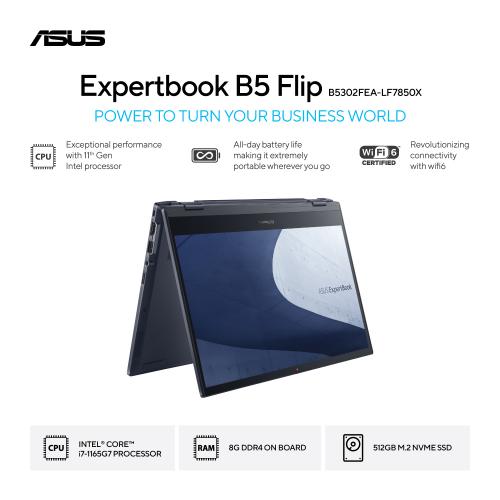 ASUS Business ExpertBook B5302FEA-LF7850X Star Black