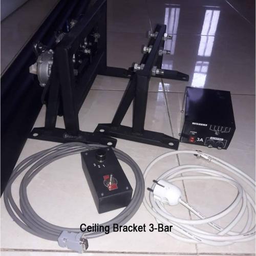 B-SAVE Moving Electric Background 3-Bar (Ceiling Mount)
