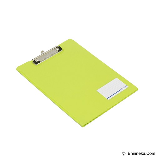 BANTEX Clipboard With Cover A4  - Lime [4240 65]