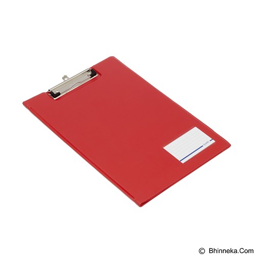BANTEX Clipboard With Cover Folio  - Red [4211 09]