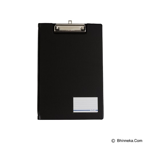 BANTEX Clipboard With Cover Folio  - Black [4211 10]