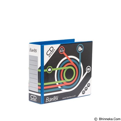 BANTEX CD Binder 2 Ring 40mm  - Blueberry [8540-62]
