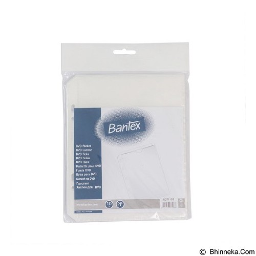 BANTEX DVD Pocket 10 Sheets 2 Holes [8071-08]