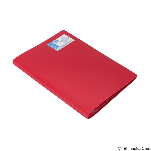 BANTEX Display Book 20 Pockets Folio [3183 09] - Red