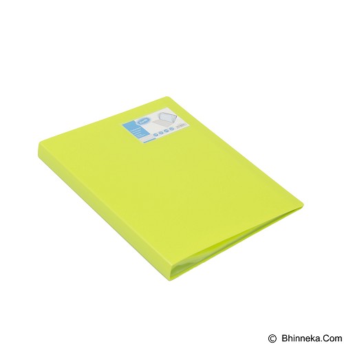 BANTEX Display Book 40 Pockets A4  - Lime [3145 65]
