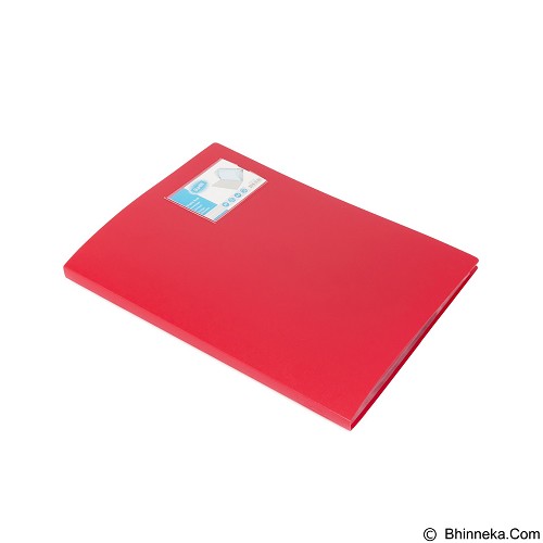 BANTEX Display Book 20 Pockets A4 [3143 09] - Red