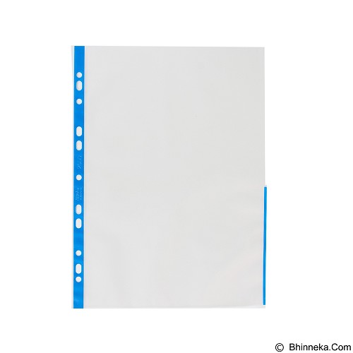 BANTEX Signal Pocket Antiglare 25 Sheets A4 [2050 01] - Blue